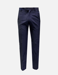 Picture of Karl Lagerfeld Navy Contrast Stretch Suit
