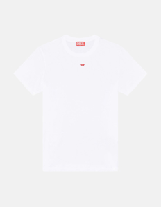 Picture of Diesel Diegor D Embroidered White Tee