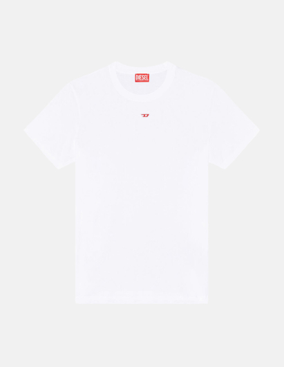 Picture of Diesel Diegor D Embroidered White Tee