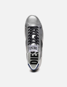 Picture of Diesel Leroji Low Black Lace Silver Sneaker
