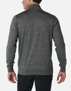 Picture of No Excess Grey Turtleneck Pullover Knit