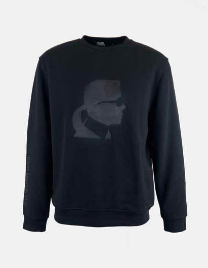 Picture of Karl Lagerfeld Face Embroidery Sweatshirt