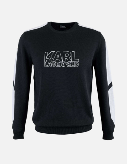 Picture of Karl Lagerfeld Contrast Pullover Knit
