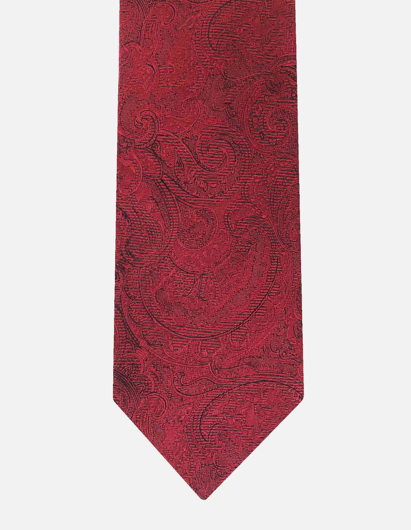 Picture of Joe Black Red Paisley Silk Tie