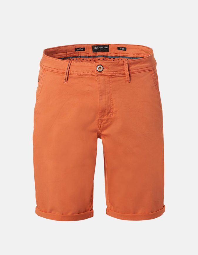 Picture of No Excess Brick Twill Stretch Shorts