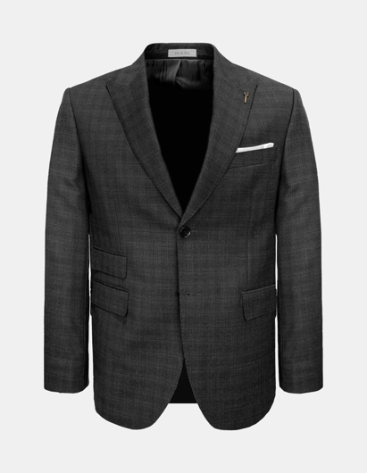 Picture of Joe Black Charcoal Shadow Check Suit
