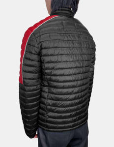 Picture of Karl Lagerfeld Red Stripe Logo Puffer Jacket