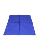 Picture of Hemley Blue Cotton Pocket Square