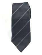 Picture of Versace Greek Stripe Mainline Silk Tie