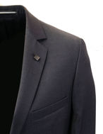 Picture of Lagerfeld Navy Micro Weave Suit