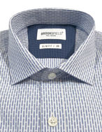 Picture of Brooksfield Blue Line Stripe Slim Shirt