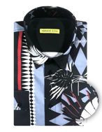 Picture of Versace Jeans Optical Print Shirt