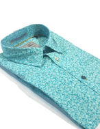 Picture of No Excess Leaf Print S/S Shirt