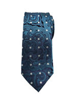 Picture of Ted Baker Floral Polka Dot Silk Tie