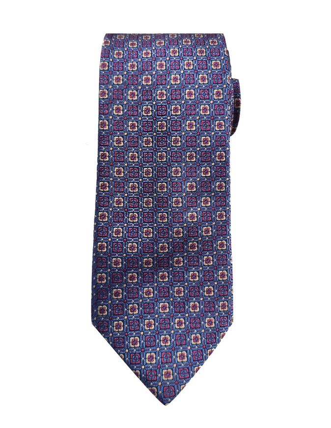 Picture of Ted Baker Square Pattern Silk Tie
