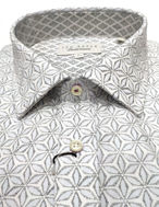 Picture of Ted Baker Grey Floral Print Shirt