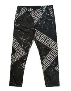 Picture of Versace Marble & Greek Tape Pants