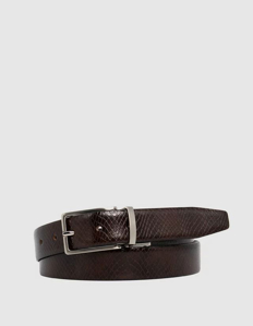 Picture of Loop Reversible Snake 30mm Leather Belt