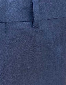 Picture of Studio Italia Icon Navy Blue Wool Trouser