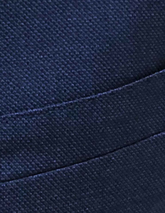Picture of Studio Italia Stretch Slim Blue Textured Trouser