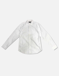 Picture of Replay White Satin L/S Shirt