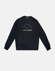Picture of Karl Lagerfeld Black 21 Paris Sweatshirt