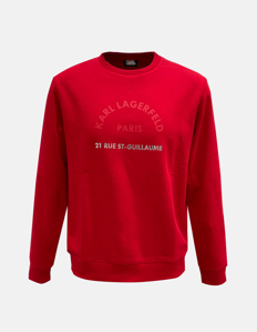 Picture of Karl Lagerfeld Red 21 Paris Sweatshirt