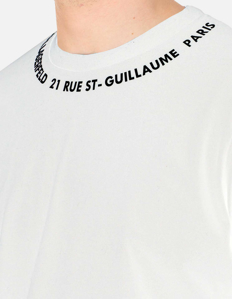 Picture of Karl Lagerfeld White 21 Rue Paris Tee
