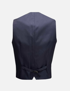 Picture of Karl Lagerfeld Navy Contrast 3 Piece Suit