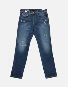 Picture of Replay Distressed XLITE Washed Jean