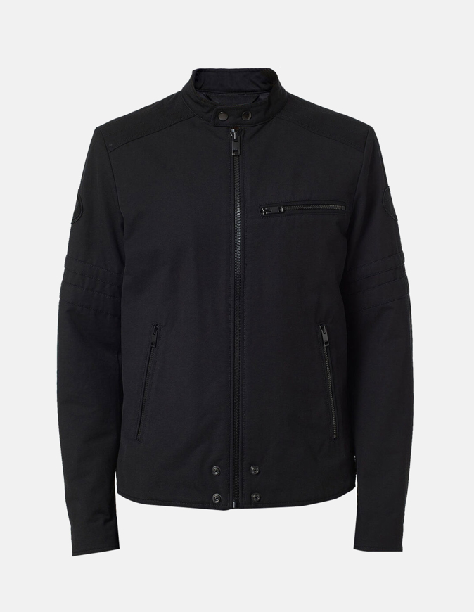 Diesel Glory Biker Black Jacket - George Harrison | Designer Menswear ...