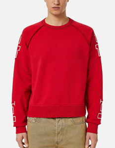 Diesel Ragle Red Sweatshirt