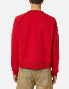 Diesel Ragle Red Sweatshirt
