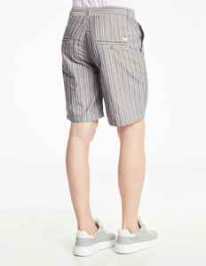 Picture of Gaudi Brown Stripe Slim Shorts