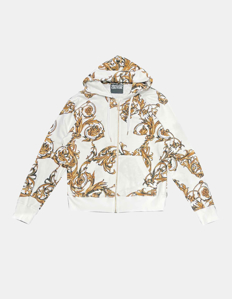 Picture of Versace Garland Baroque White Sweat Jacket