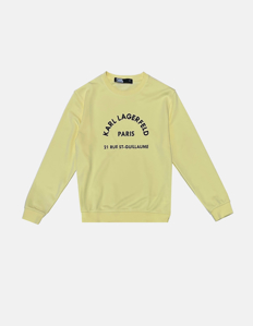 Picture of Karl Lagerfeld Yellow 21 Paris Sweatshirt