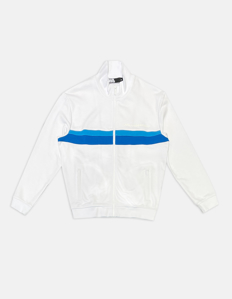 Picture of Karl Lagerfeld Stripe White Sweat Jacket