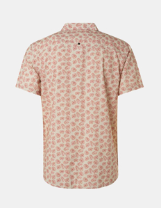 Picture of No Excess Pink Leaf Print S/S Shirt