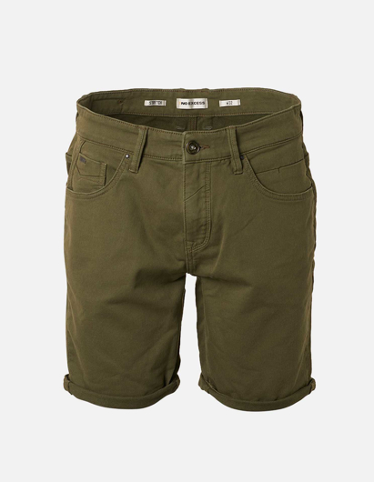 Picture of No Excess Olive Stretch Jogg Shorts