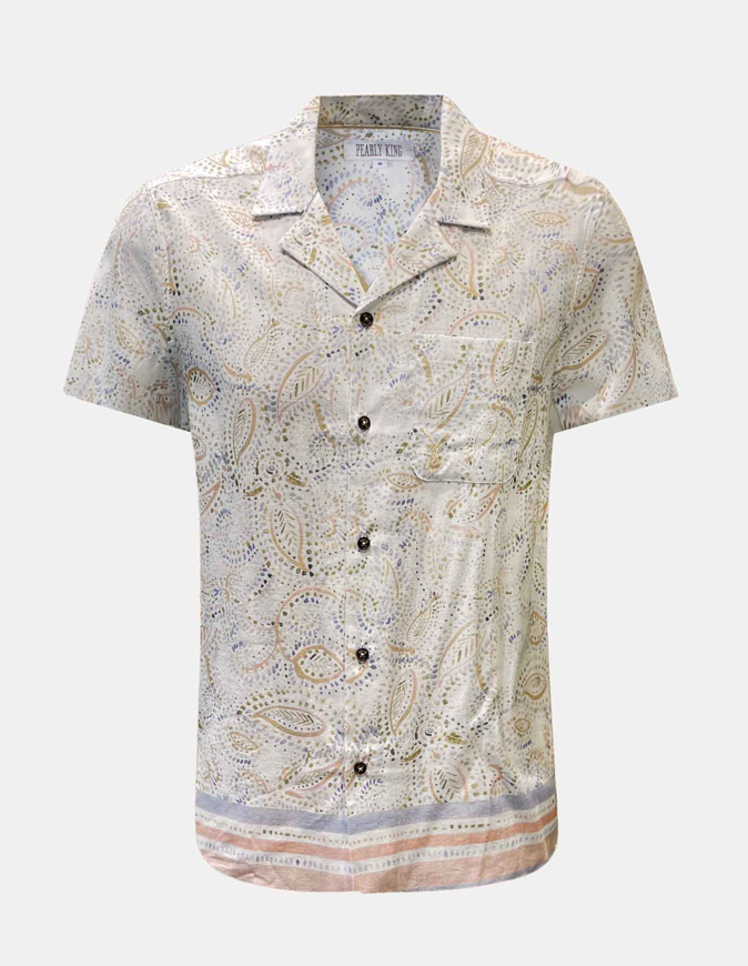 Picture of Pearly King Rift Linen SS Shirt