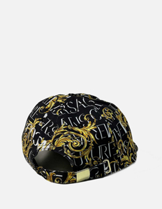 Picture of Versace Black & Gold Logo Baroque Cap
