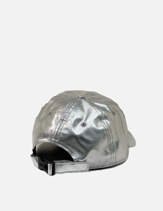 Picture of Versace Metallic Silver Logo Cap