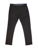 Picture of Lagerfeld Black Lux Brush Cotton Pant