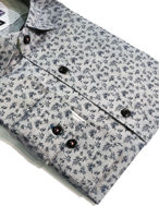 Picture of Brooksfield Leaf Print Luxe Shirt