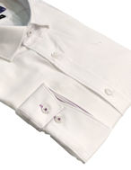 Picture of Brooksfield White Diamond Dobby Shirt