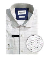 Picture of Brooksfield Dot Stretch Slim Shirt