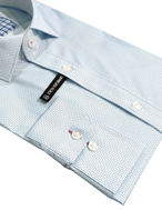 Picture of Brooksfield Blue Geo Stretch Shirt