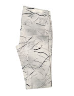Picture of Versace Marble Print White Stretch Jean