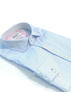 Picture of Brooksfield Blue Diamond Stretch Shirt