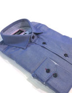 Picture of Brooksfield Geo Dobby Luxe Shirt